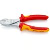 KNIPEX HIGH LEVERAGE DIAGONAL CUTTER 180mm - Image 3