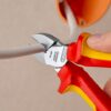 KNIPEX SIDE CUTTERS VDE 160MM - Image 6