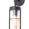 Woking Caged Wall Light TxBlk - Image 4