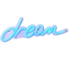 Glow Dream Neon Wall Light, Blue