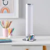 Glow Galaxy Colour Changing LED Cylinder Table Lamp, Chrome - Image 10