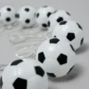 Glow LED Football String Lights, Black & White - Image 3