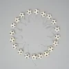 Glow LED Football String Lights, Black & White - Image 5