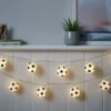 Glow LED Football String Lights, Black & White - Image 6