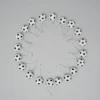 Glow LED Football String Lights, Black & White - Image 4