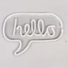 Glow Hello Neon Wall Light, Pink - Image 6