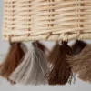 Glow Rattan Tassel Easy Fit Shade, Natural - Image 4