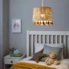 Glow Rattan Tassel Easy Fit Shade, Natural - Image 2