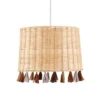 Glow Rattan Tassel Easy Fit Shade, Natural - Image 3