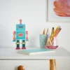 Glow Robot Table Lamp, Blue - Image 3