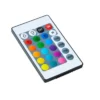 Glow Galaxy Colour Changing LED Cylinder Table Lamp, Chrome - Image 4