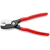 KNIPEX TWIN CUT CABLE SHEARS 200MM - Image 3