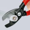 KNIPEX TWIN CUT CABLE SHEARS 200MM - Image 5