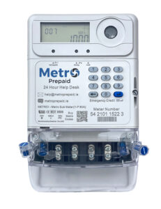 metro single phase prepaid meter