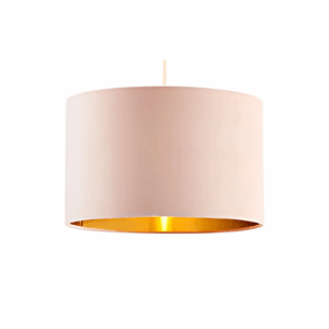 Velvet Shade 30cm - Ochre/Brass