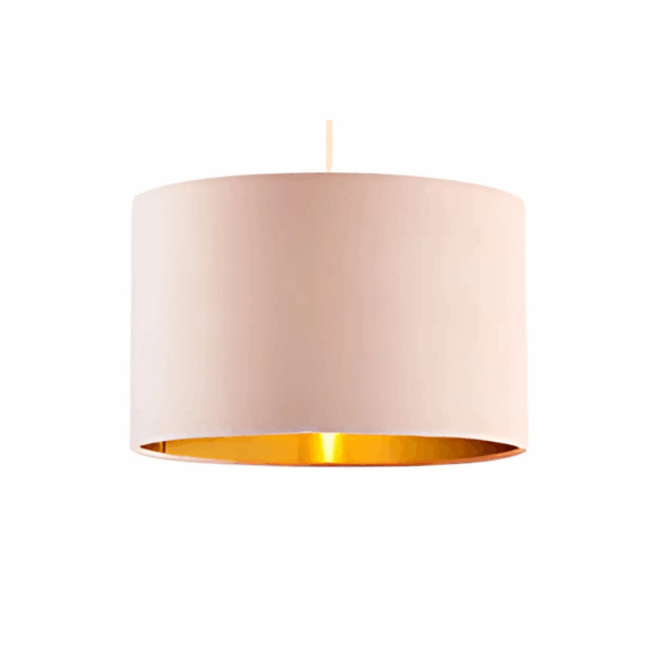 Velvet Shade 30cm - Ochre/Brass