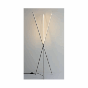39002210 Zaha Stick LED floor lamp Silver