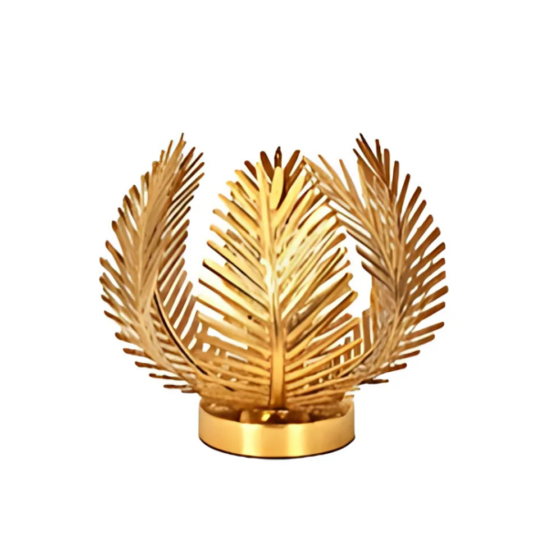 Brookby Vessel Table  Lamp - Gold leaf