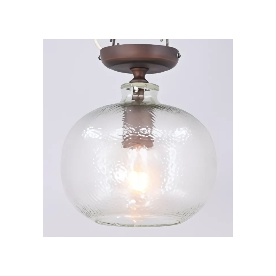 Alfie Bobble Glass I light flush