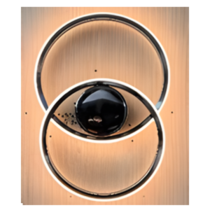 Pei 2 Ring Wall Light