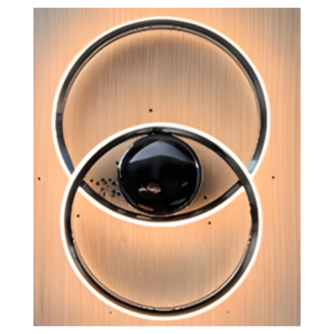 Pei 2 Ring Wall Light