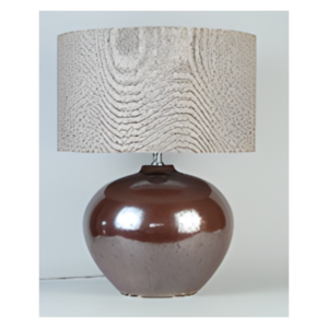 Polly Large Reactive Glaze Ceramic T/Lamp