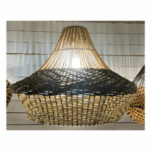 Lauren Mixed Coloured Rattan Shade