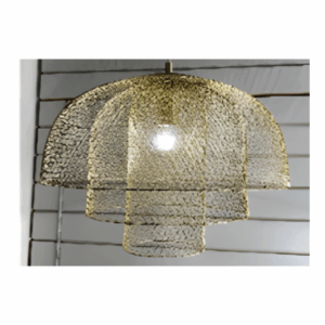 Georgia Gold Mesh Pendant