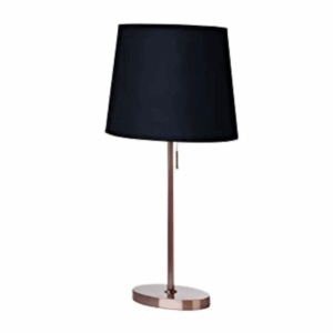 Bryant oval shaded stem table lamp