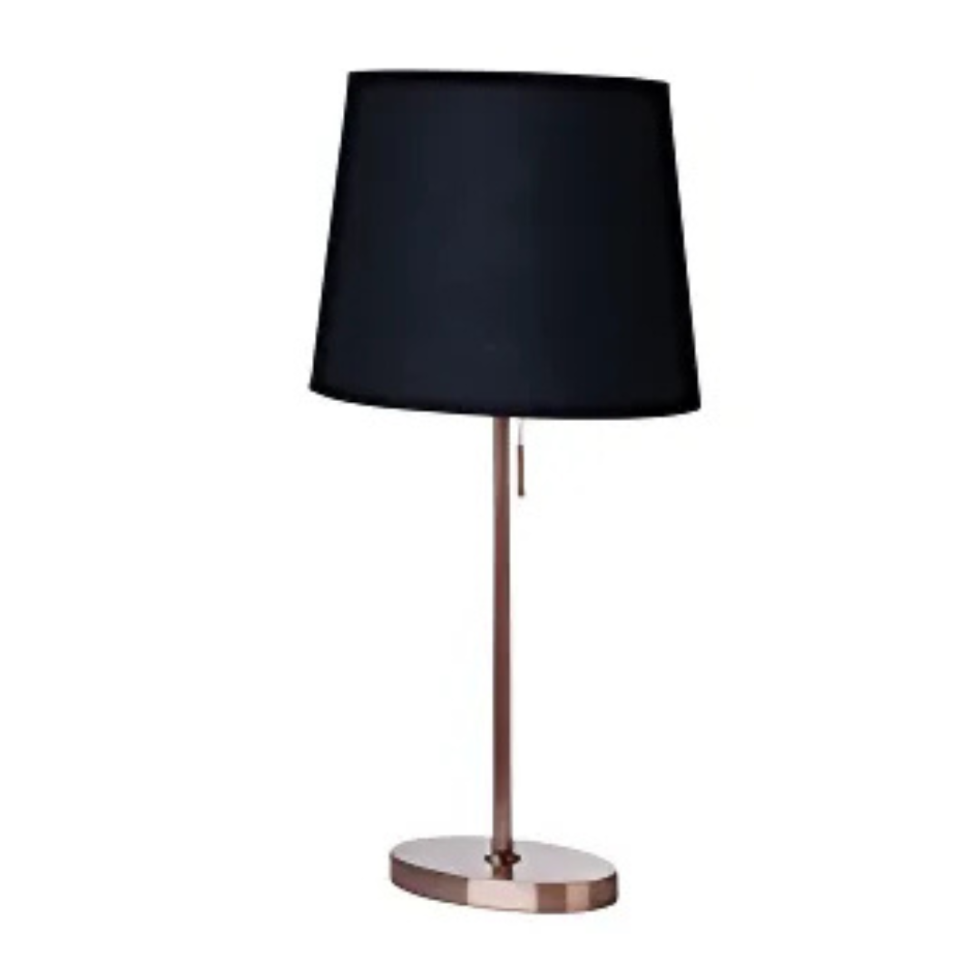 Bryant oval shaded stem table lamp
