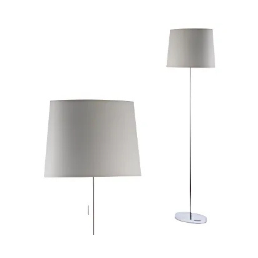 Bryant oval shaded stem floor lamp