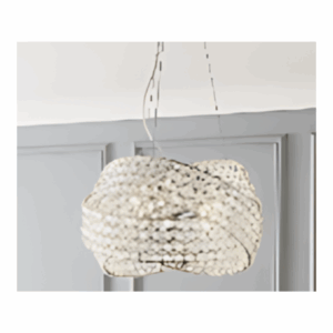 CYPRESS 5 LIGHT CRYSTAL RINGS PENDANT