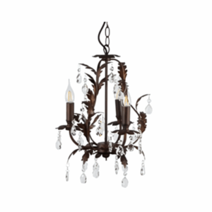 Cristalo 3 light ceiling Bronze/Clear