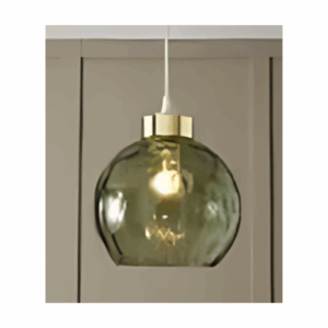 Deana Dimpled Glass Ball Easyfit Dark Green