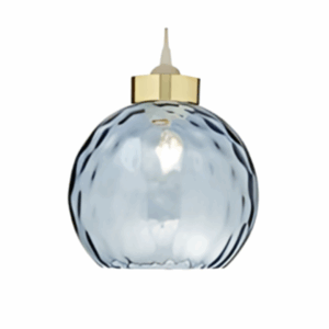 Deana Dimpled Glass  Easyfit Colbalt Blue