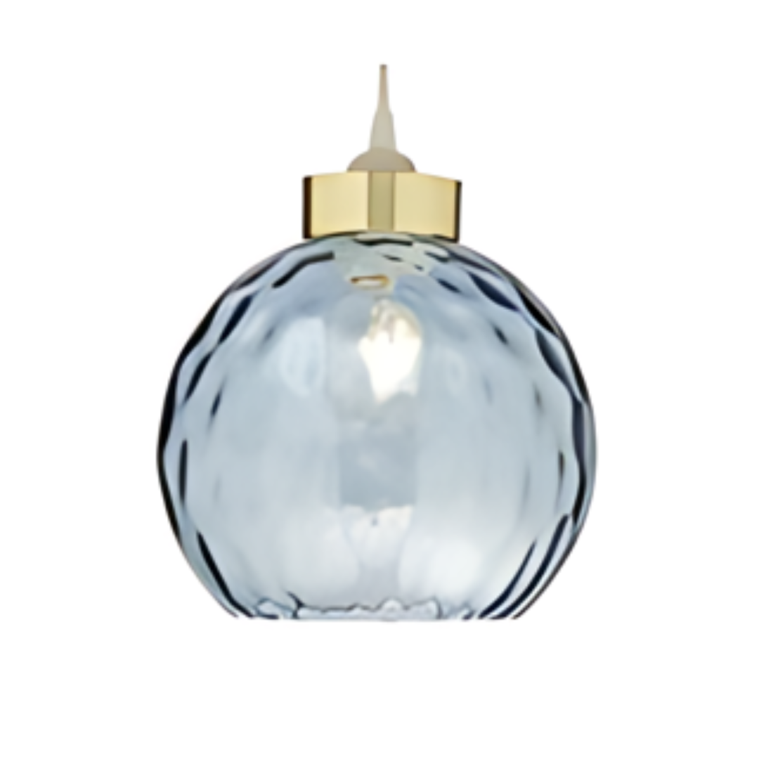 Deana Dimpled Glass Easyfit Colbalt Blue