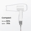Laifen Swift Special - High Speed Hairdryer with 3 Nozzles (White) - Image 8