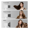 Laifen Swift Special - High Speed Hairdryer with 3 Nozzles (White) - Image 7