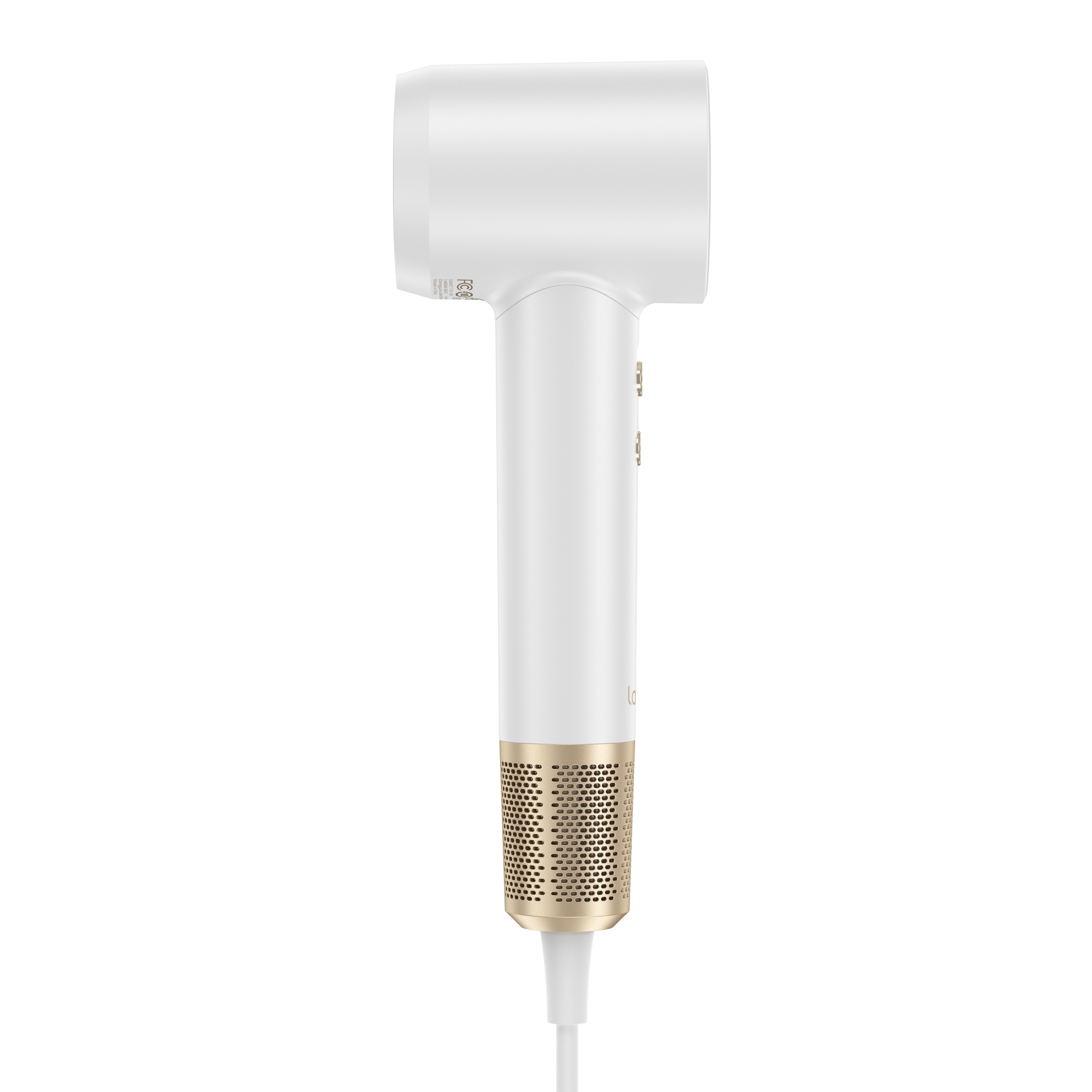 Laifen Swift Premium - High Speed Hairdryer with Attachments & Carry Case (White/Gold) - Image 7