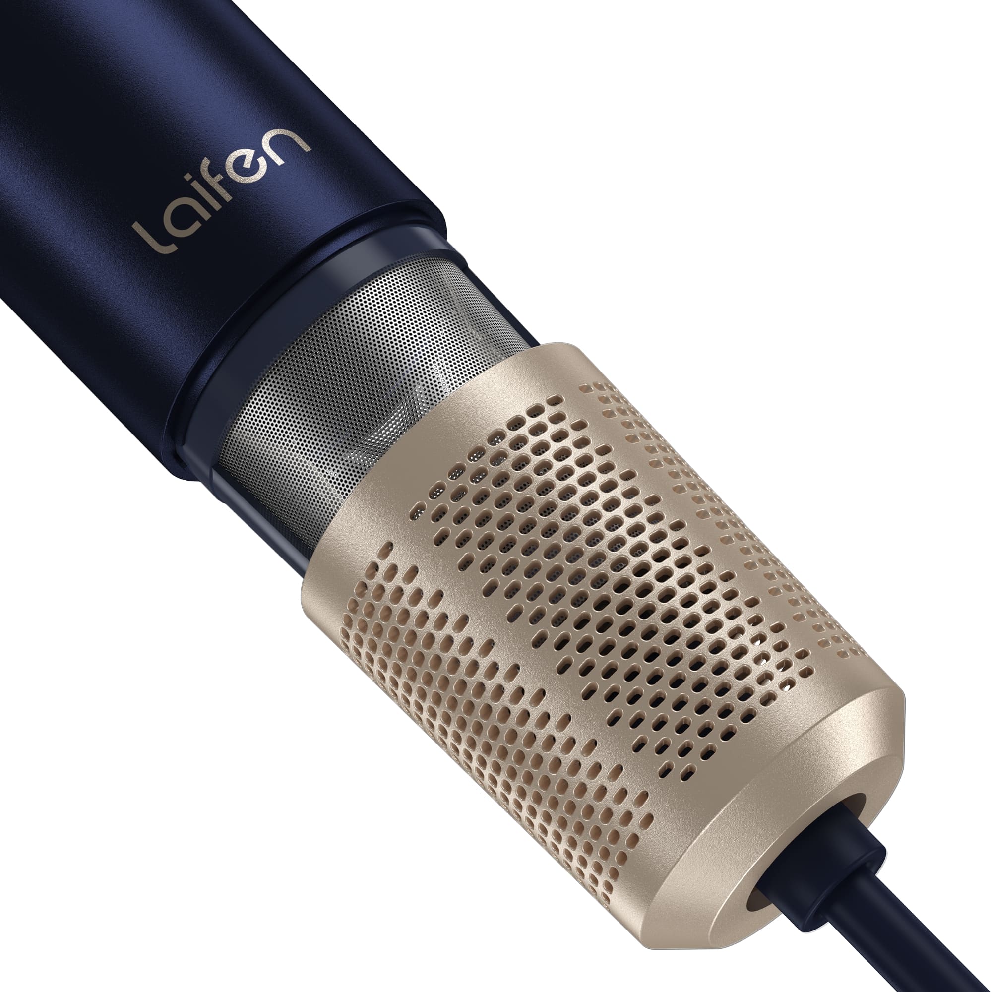 Laifen Swift Premium - High Speed Hairdryer with Attachments & Carry Case (Blue/Gold) - Image 7