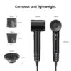 Laifen Swift Special - High Speed Hairdryer with 3 Nozzles (Black) - Image 2