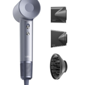 Laifen Swift Special - High Speed Hairdryer with 3 Nozzles (Silver Blue)