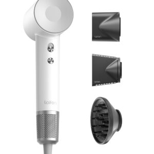 Laifen Swift Special - High Speed Hairdryer with 3 Nozzles (White)