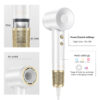 Laifen Swift Premium - High Speed Hairdryer with Attachments & Carry Case (White/Gold) - Image 2