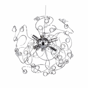Lila Sputnik Ceiling Light