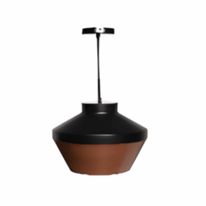 LEXI BLACK & COPPER PENDANT