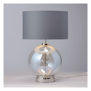 Metro Large Glass Table Lamp