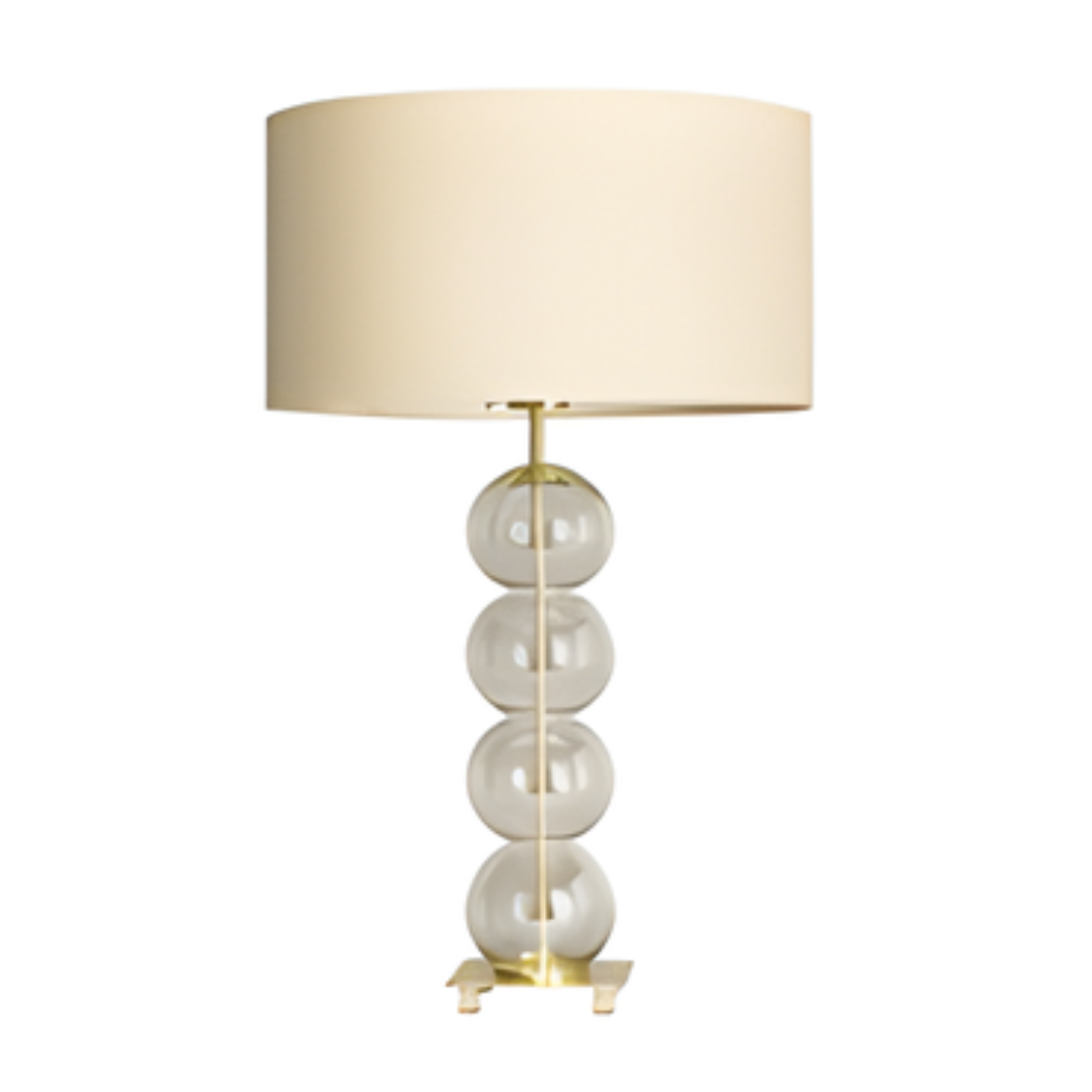 Metro Ball stacked table lamp