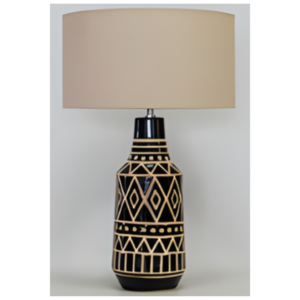 Odin Rustic tribal lamp