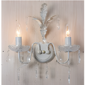 Paisley Wall light Cream